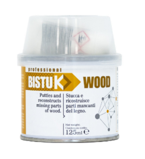 Immagine di STUCCO BICOMPONENTE LEGNO BIANCO 125 ML