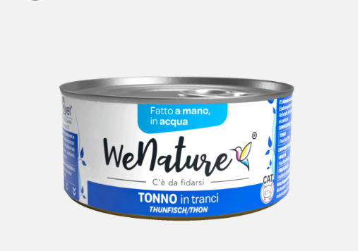 Immagine di QWN00 WENATURE TRANCI TONNO IN ACQUA 85GR