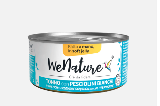 Immagine di QWN05 WENATURE TONNO/PESCIOLINI JELLY 85GR