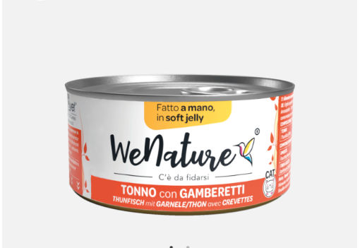 Immagine di QWN08 WENATURE TONNO/GAMBERETTI JELLY 85GR