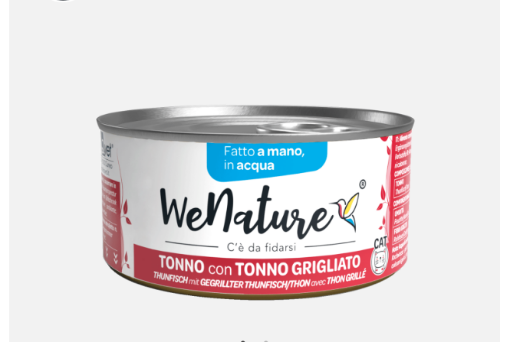 Immagine di QWN19 WENATURE TONNO/TONNO GRIGKLIATO ACQUA 85GR