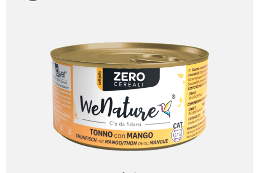 Immagine di WENATURE CAT ZERO-TONNO E MANGO 85 GR