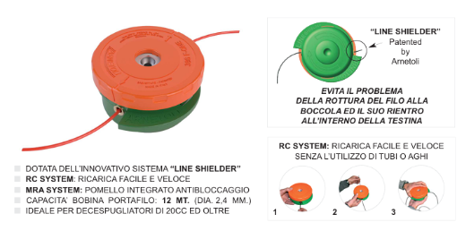 Immagine di TESTINA 396 F-ONE PER ADATTATORI