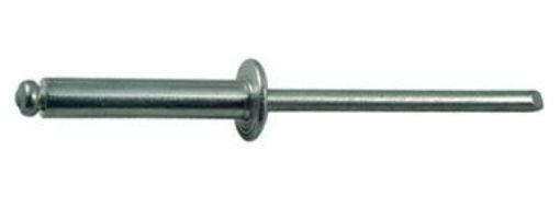 Immagine di RIVETTI VIGOR ALLUMINIO BRICO CON.PZ.100 MM.4,8X11