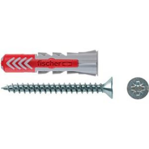 Immagine di FISCHER TASSELLI NYLON DUOPOWER 6S CON VITE