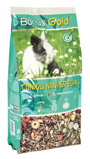 Immagine di BONUS GOLD CONIGLI NANI SPECIAL 750G