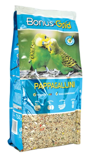 Immagine di BONUS GOLD PAPPAGALLINI 750G