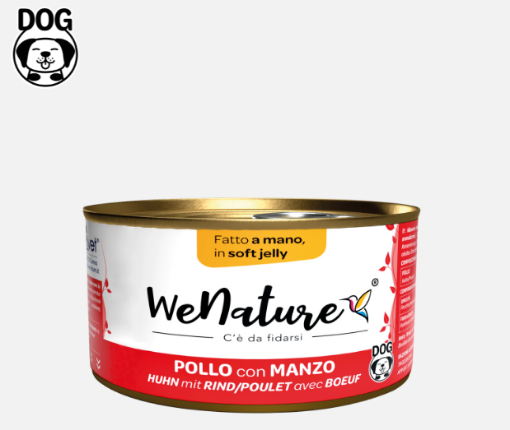 Immagine di WENATURE CANE POLLO/MANZO JELLY GR150