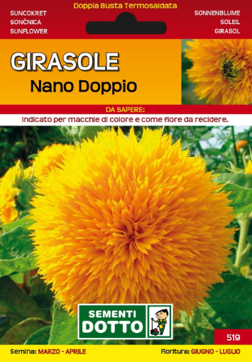 Immagine di BUSTA PICCOLA GIRASOLE NANO DOPPIO