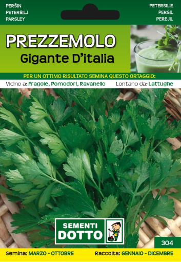 Immagine di BUSTA PICCOLA PREZZEMOLO GIGANTE DITALIA