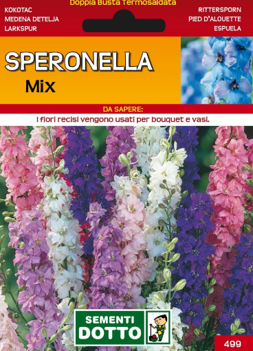 Immagine di BUSTA PICCOLA SPERONELLA IN MIX