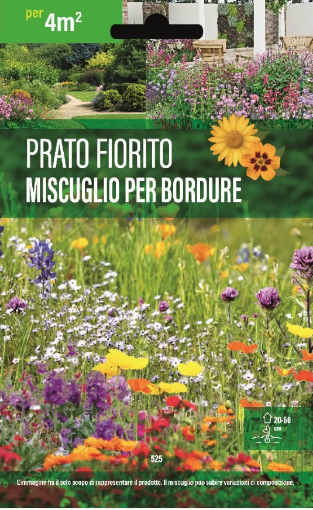 Immagine di BUSTA GRANDE FIORI MISCUGLIO PER BORDURE
