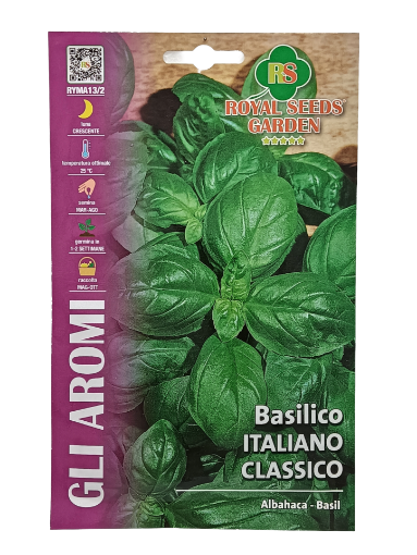 Immagine di BUSTA BASILICO ITALIANO CLASSICO MAXI