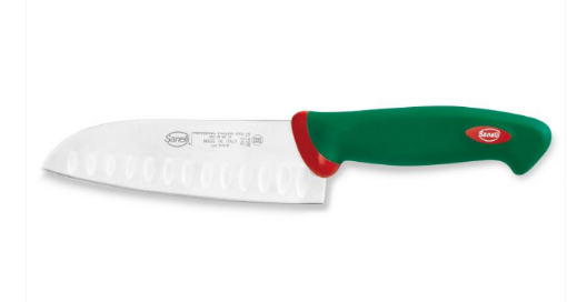 Immagine di COLTELLO SANELLI SANTOKU OLIVATO cm.16 PREM.385616