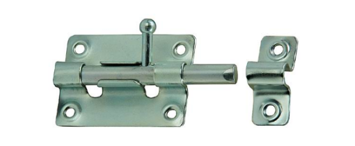 Immagine di CATENACCI A CANNONE ZINCATI CON INCONTRO DA 100.MM.