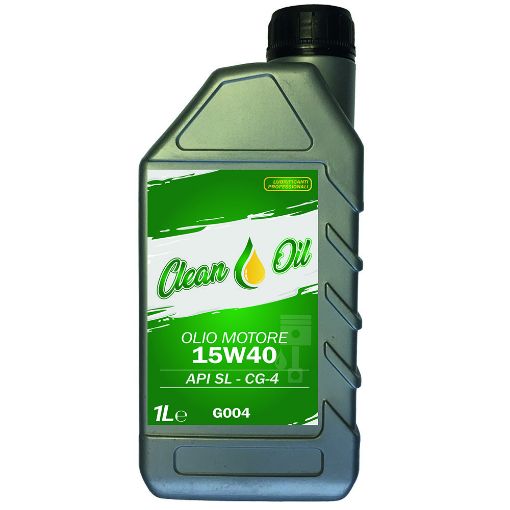 Immagine di CLEAN OIL G004 MOTORE 4T SAE 15W40 1.LT