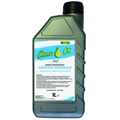 Immagine di CLEAN OIL-ADDITIVO LAVAVETRI INVERNALE CONCENTRAto -75°C 1.LT.