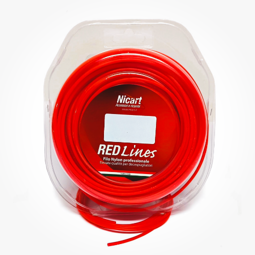 Immagine di FILO DECESPUGLIATORE RED LINES MM.2,7X63MT TONDO