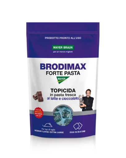 Immagine di TOPICIDA BRODIMAX FORTE PASTA GIX 1500 GR AL CIOCCOLATO