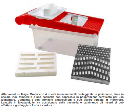 Immagine di 320 AFFETTAVERDURE MAGIC GRATER CON BOX