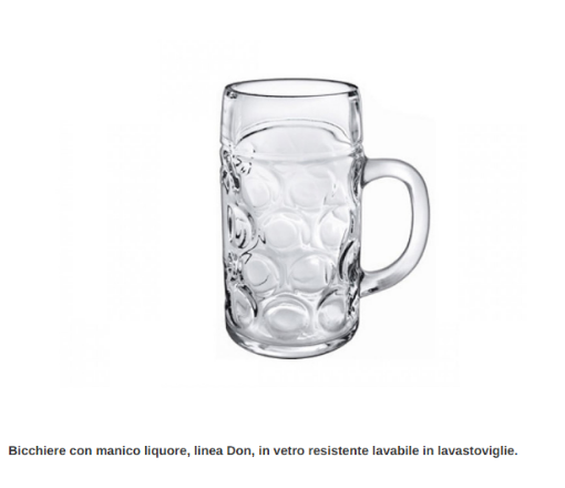 Immagine di BICCHIERE C.MANICO DON 40 MID SO12 4 CL