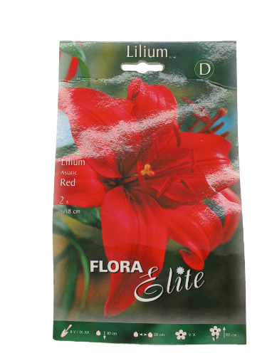 Immagine di LILIUM ASIATIC RED 16/18 N.2 BULBI
