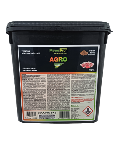 Immagine di TOPICIDA AGROMAYER SECCHIO KG.5