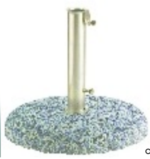 Immagine di BASE OMBRELLONE CEMENTO KG.25 PICCOLO