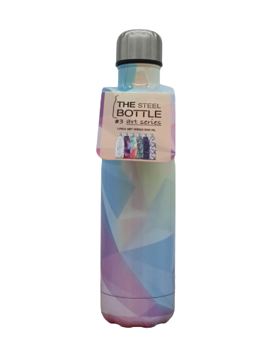 Immagine di BOTTIGLIA TERMICA INOX 500ML.DEC.ASS.