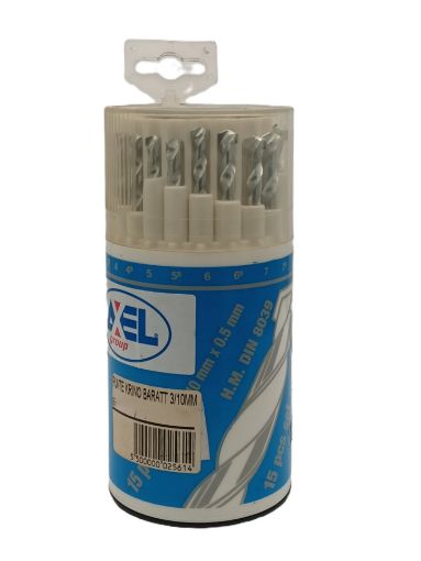Immagine di PUNTE  BARATTOLO  3/10MM 15PZ WIDIA
